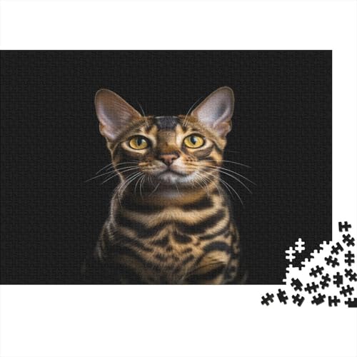 Kat Puzzles1000 Teile, Puzzle Für Erwachsene, GesKükenlichkeitsspiel Für Die Ganze Familie, Klassische Puzzle,Geburtstagsgeschenk Erwachsenen Puzzlespiel Puzzel 1000pcs (75x50cm) von MQBDEUAOP