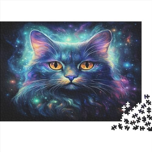 Kat Puzzlespiel 1000 Teile Erwachsene -Puzzle 1000 Stück Spiel Puzzles Für Erwachsene Kinder Puzzle Erwachsenen Puzzlespiel Puzzel 1000pcs (75x50cm) von MQBDEUAOP