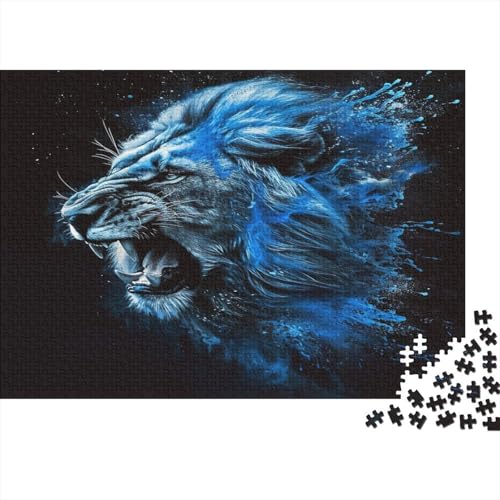 Löwe Puzzle 1000 Teile Puzzle Für Erwachsene Und Kinder Ab 14 Jahren Puzzel 1000pcs (75x50cm) von MQBDEUAOP