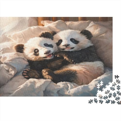 Panda Puzzle 1000 Teile Puzzle Für Erwachsene Und Kinder Ab 14 Jahren Puzzel 1000pcs (75x50cm) von MQBDEUAOP