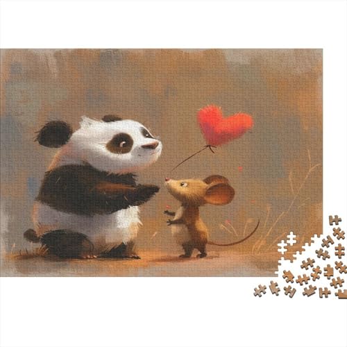 Panda Puzzle 1000 Teile Puzzle Für Erwachsene Und Kinder Ab 14 Jahren Puzzel 1000pcs (75x50cm) von MQBDEUAOP