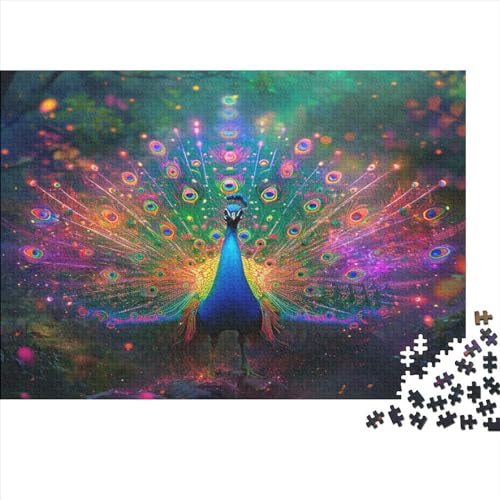 PeaSchwanz Puzzle 1000 Teile Erwachsene Puzzles Für Erwachsene Klassische Puzzles 1000 Teile Erwachsene Puzzlespiel Schwer Pädagogisches Spielzeug Erwachsene Kinder Puzzel 1000pcs (75x50cm) von MQBDEUAOP
