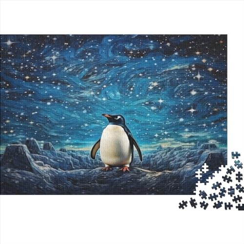 Pinguin Puzzle 1000 Teile Erwachsene Puzzles Für Erwachsene Klassische Puzzles 1000 Teile Erwachsene Puzzlespiel Schwer Pädagogisches Spielzeug Erwachsene Kinder Puzzel 1000pcs (75x50cm) von MQBDEUAOP