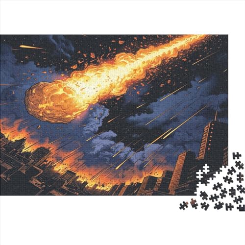 Planetarischer Einfluss auf die Erde Puzzle 1000 Teile,Puzzle Für Erwachsene, Impossible Puzzle,Puzzle 1000 Puzzle Home DekoRatteion Puzzle,Erwachsenenpuzzle Puzzel 1000pcs (75x50cm) von MQBDEUAOP