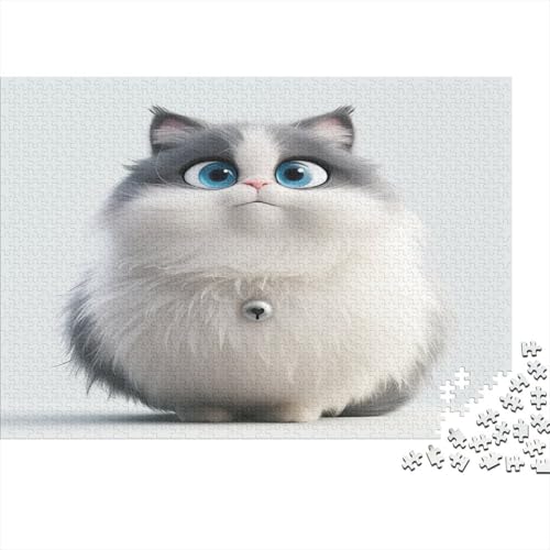 Ragdoll Puzzle 1000 Teile Erwachsene Puzzles Für Erwachsene Klassische Puzzles 1000 Teile Erwachsene Puzzlespiel Schwer Pädagogisches Spielzeug Erwachsene Kinder Puzzel 1000pcs (75x50cm) von MQBDEUAOP