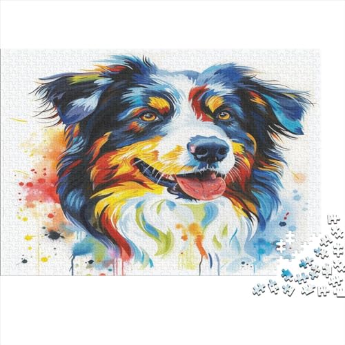 SchafeHund Puzzlespiel 1000 Teile Für Erwachsene, Einzigartige Kunstwerke Und Vorlage - Geburtstagsgeschenk - Spaßige Puzzles Mit Überraschung Von Puzzle in A Bag Puzzel 1000pcs (75x50cm) von MQBDEUAOP