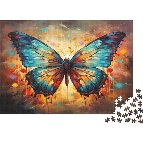 Schmetterling Puzzle 1000 Teile Für Erwachsene Und Kinder Ab 14 Jahren Für Stressabbauer Puzzel 1000pcs (75x50cm) von MQBDEUAOP