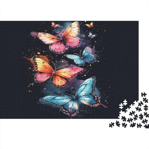 Schmetterling Puzzle 1000 Teile Für Erwachsene Und Kinder Ab 14 Jahren Für Stressabbauer Puzzel 1000pcs (75x50cm) von MQBDEUAOP