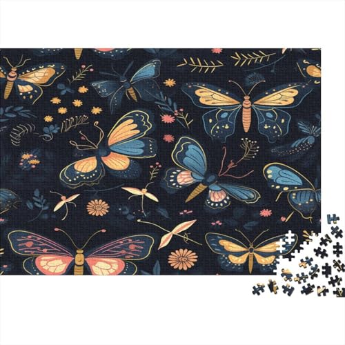 Schmetterling Puzzle 1000 Teile Puzzle Für Erwachsene Und Kinder Ab 14 Jahren Puzzel 1000pcs (75x50cm) von MQBDEUAOP