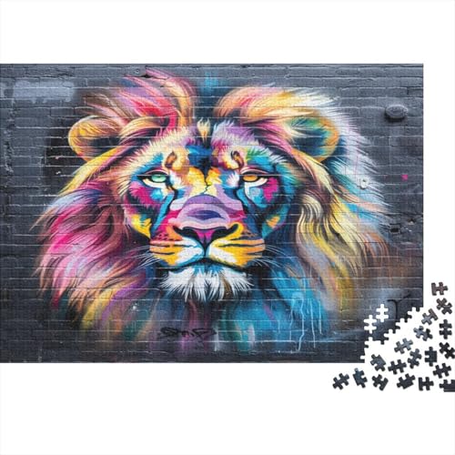 Tiger Puzzlespiel 1000 Teile Erwachsene -Puzzle 1000 Stück Spiel Puzzles Für Erwachsene Kinder Puzzle Erwachsenen Puzzlespiel Puzzel 1000pcs (75x50cm) von MQBDEUAOP