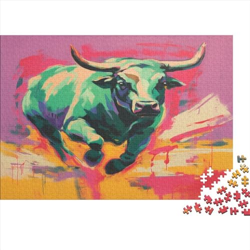 Yak 1000 Stück Puzzles Für Erwachsene Teenager Stress Abbauen Familien-Puzzlespiel 1000-teiliges Puzzle Kinder Lernspiel Spielzeug Geschenk Puzzel 1000pcs (75x50cm) von MQBDEUAOP