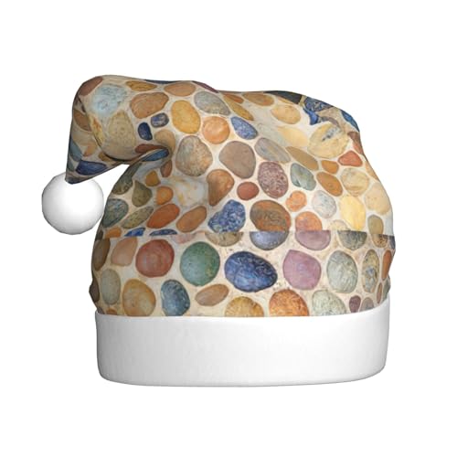 MQGMZ Cobblestone Prtint Unisex Weihnachtsmützen Einzigartige Weihnachtsmütze Erwachsene Xmas Hut Für Neujahr Partys Liefert MQGMZ Cobblestone Prtint Unisex Weihnachtsmützen Einzigartige Weihnachtsmütze Erwachsene Xmas Hut Für Neujahr Partys Liefert von MQGMZ