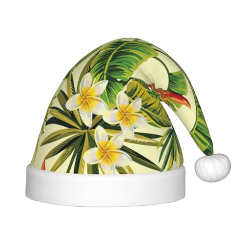 MQGMZ Weihnachtsmütze für Kinder, Blumenmotiv, Weihnachtsmannmütze, perfekt für den Urlaub MQGMZ Weihnachtsmütze für Kinder, Blumenmotiv, Weihnachtsmannmütze, perfekt für den Urlaub von MQGMZ