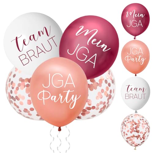 Jga Deko Frauen,30 Stück Jga Luftballons Ballons,Bride To Be Deko Ballon Luftballons,Junggesellenabschied Frauen Deko von MQIAN