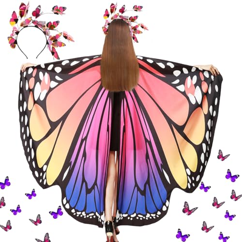 Schmetterlingsflügel Erwachsene, Schmetterling Kostüm Damen, Schmetterling Umhang Damen, Schmetterling Flügel Kostüm Damen, Schmetterling Kostüm Erwachsene,Schmetterling Haarreif,Schmetterling Flügel Schmetterlingsflügel Erwachsene, Schmetterling Kostüm Damen, Schmetterling Umhang Damen, Schmetterling Flügel Kostüm Damen, Schmetterling Kostüm Erwachsene,Schmetterling Haarreif,Schmetterling Flügel von MQIAN