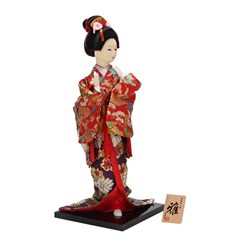 MQODLFP 12 Japanische Puppen Traditionelle Japanische Puppen Skulptur mit Traditionellem Vintage I MQODLFP 12 Japanische Puppen Traditionelle Japanische Puppen Skulptur mit Traditionellem Vintage I von MQODLFP