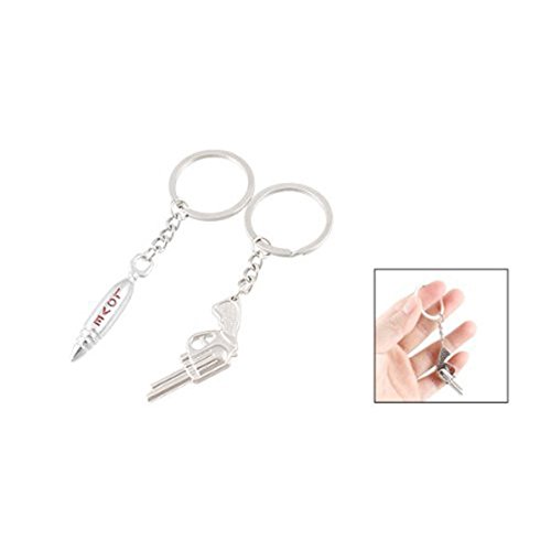 MQODLFP 2 Stueck Anhaenger in Form von Silber-Ton-Metall-Schluesselanhaenger Fuer Verliebte... MQODLFP 2 Stueck Anhaenger in Form von Silber-Ton-Metall-Schluesselanhaenger Fuer Verliebte... von MQODLFP