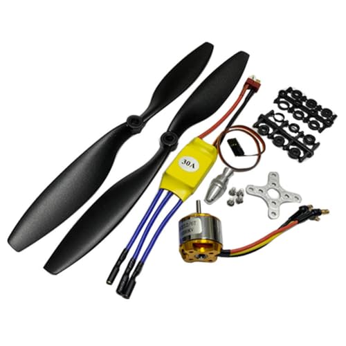 MQODLFP 2212 1000KV 6T Bürstenloser Outrunner Motor + 30A ESC + 1045 Propeller-Kit für RC Flugzeuge Multicopter Teile MQODLFP 2212 1000KV 6T Bürstenloser Outrunner Motor + 30A ESC + 1045 Propeller-Kit für RC Flugzeuge Multicopter Teile von MQODLFP