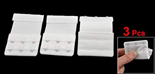 MQODLFP 3 Stueck 3 x 3 Haken und Augenband Stretch Erweiterung BH-Extender Fuer Lady von MQODLFP