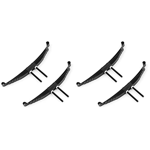 MQODLFP 4 Satz Stahlblattfedern für 1/14 RC Traktor Anhänger Modellauto Upgrade Teile Ersatzteile Zubehör, F von MQODLFP