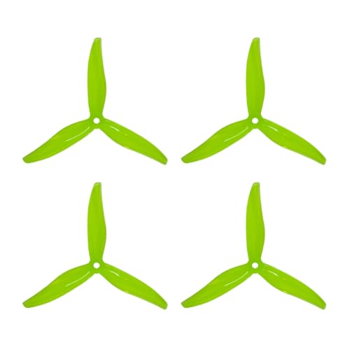 MQODLFP 4 Stück 51377 5 Propeller 3-Blatt CW+CCW FPV Propeller für RC Drohnen FPV Racing Kompatibel mit 2207 Motoren E von MQODLFP