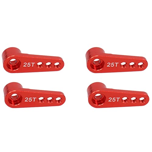 MQODLFP 4 Stuecke 25 T Lenk Servo Arm Kits Metall Teile Fuer Redcat Axial von MQODLFP