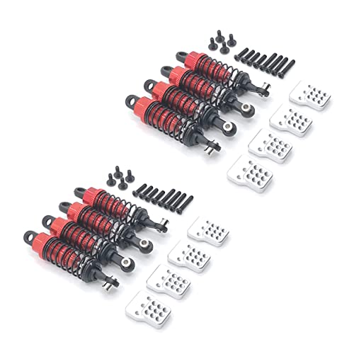 MQODLFP 8 Teiliger Metall StoßDäMpfer mit Verlängerungs Sitz für C14 C24 C34 MN D90 D99 MN90 MN99S RC Auto Upgrade Teile, 3 von MQODLFP