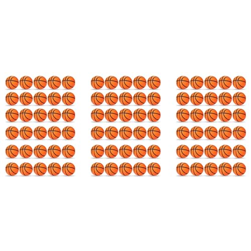 MQODLFP 90 StüCk Mini-Basketball-Gastgeschenke Mini-Stressball Basketball-HüPfball, Mini-Schaumstoff-Sportball, Als Schulbelohnung von MQODLFP