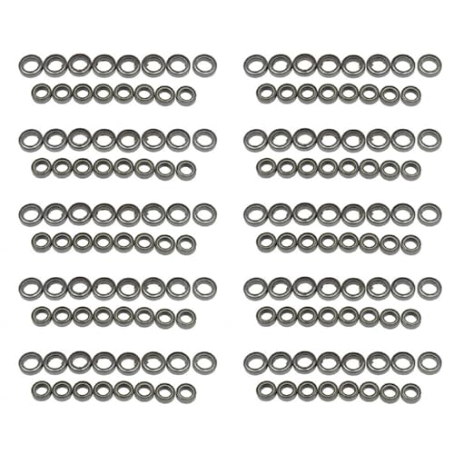 MQODLFP Für MN86S MN86 MN86KS MN86K MN G500 160 StüCk Stahl Lagerung 9X5X3 11X7X3 Upgrade ZubehöR 1/12 RC Auto Teile von MQODLFP