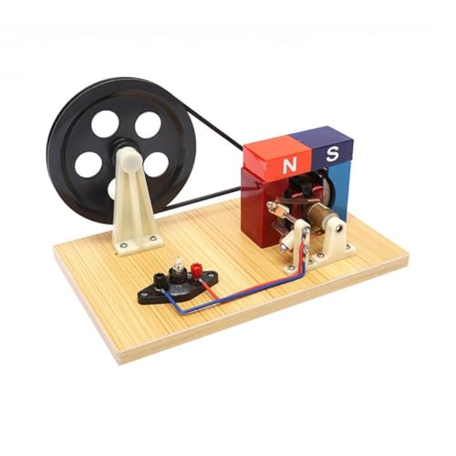 MQODLFP Handgekröpfter Wechselstrom- und Gleichstromgenerator, Mittel- und Junior-High-School-Experimentalausrüstung, J24019 MQODLFP Handgekröpfter Wechselstrom- und Gleichstromgenerator, Mittel- und Junior-High-School-Experimentalausrüstung, J24019 von MQODLFP