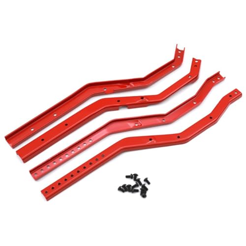 MQODLFP Metallkarosserie-Chassis-Rahmenträger für 1/10 RC Crawler Car AXIAL SCX10 III AX103007 Rot von MQODLFP