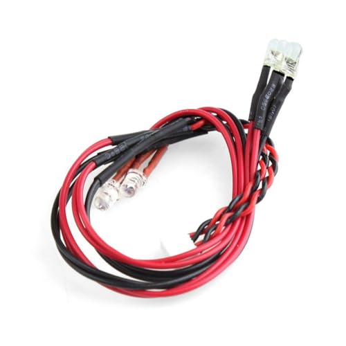 MQODLFP RC-Car-LED-Licht-Scheinwerfer und Mini-Z MA020 MR03 FWD RWD 1/28 RC-Car-Upgrade-Teile von MQODLFP