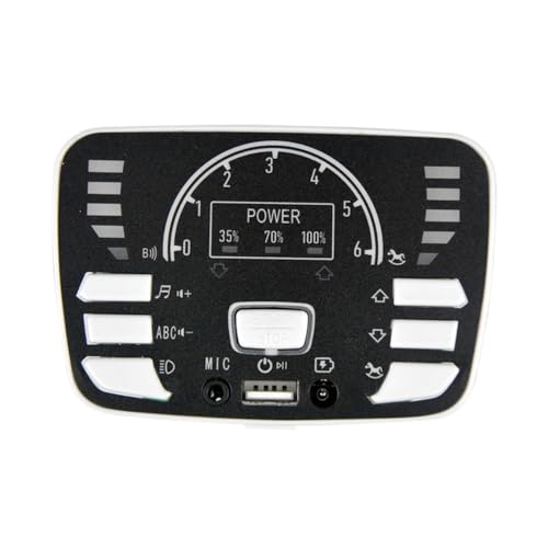 MQODLFP ZK906 2,4G Bluetooth Multifunktionales 12-V-Zentralbedienfeld für Ersatzteile für Elektrische Kinderautos MQODLFP ZK906 2,4G Bluetooth Multifunktionales 12-V-Zentralbedienfeld für Ersatzteile für Elektrische Kinderautos von MQODLFP