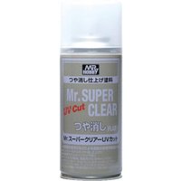 MR. HOBBY B-523 Mr. Super Clear UV Cut Flat Spray (170 ml) von MR. HOBBY