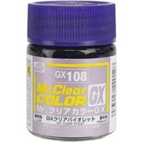 MR. HOBBY GX-108 Mr. Clear Color GX (18 ml) Clear Violet von MR. HOBBY