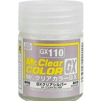 MR. HOBBY GX-110 Mr. Clear Color GX (18 ml) Clear Silver von MR. HOBBY