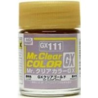 MR. HOBBY GX-111 Mr. Clear Color GX (18 ml) Clear Gold von MR. HOBBY