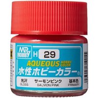 MR. HOBBY H-029 Aqueous Hobby Colors (10 ml) Salmon Pink von MR. HOBBY