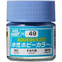 MR. HOBBY H-049 Aqueous Hobby Colors (10 ml) Violet von MR. HOBBY