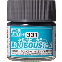 MR. HOBBY H-331 Aqueous Hobby Colors (10 ml) Dark Seagray BS381C/638 von MR. HOBBY