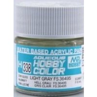 MR. HOBBY H-338 Aqueous Hobby Colors (10 ml) Light Gray FS36495 von MR. HOBBY