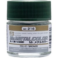 MR. HOBBY MC-216 Mr. Metal Colors (10 ml) Bronze von MR. HOBBY