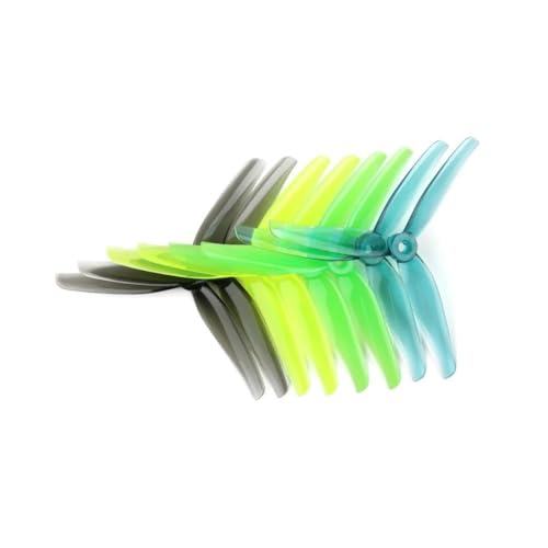 10Pairs F5 3 Freestyle -Kompatible Spinner 10CW 10CCW Ersatzteile Kompatibel mit RC -Drohnenzubehör(10PAIRS Random Color) von MRHZKE