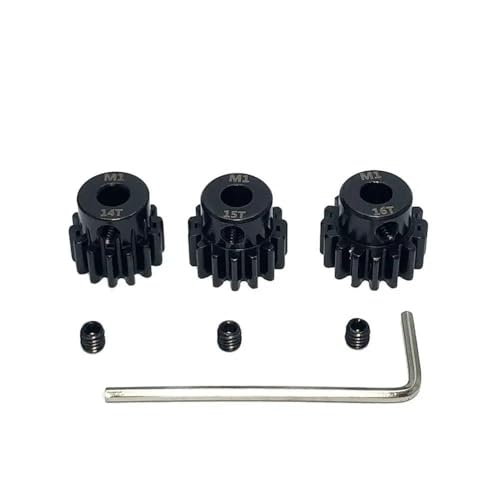 3pcs M1 5mm Ritzel Motorgetriebe 11t(14T 15T 16T) von MRHZKE