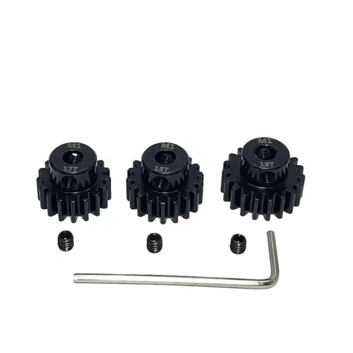 3pcs M1 5mm Ritzel Motorgetriebe 11t(17T 18T 19T) von MRHZKE