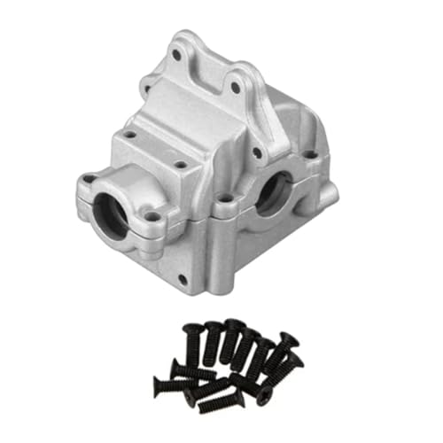 MRHZKE Metal -Getriebeschalen -Differentialgehäuse Getrade -Upgrade -Teil mit RC -Modellen 144001 144002 144010 124016 124019(Silver) von MRHZKE