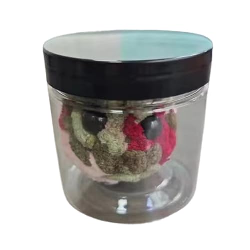 MRNHA Adoptiere EIN Weed-Plüschtier in Einem Glas, Handgefertigtes Plüschtier, Kleines Weed-Plüschtier, Langlebig, Keine Karte von MRNHA