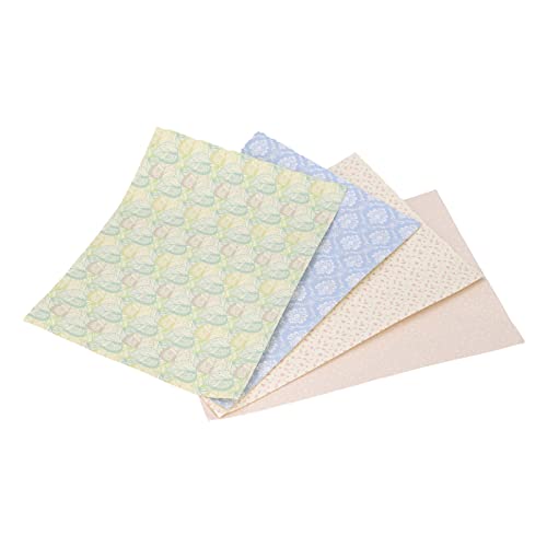 1:12 Skala Dollhouse Wallpapier Set Miniatur Dollhouse Wallpaper Schöne Muster Selbstkleber Papier für Puppenhäuser Wohnzimmer Schlafzimmer Dekoration von MRSTORY