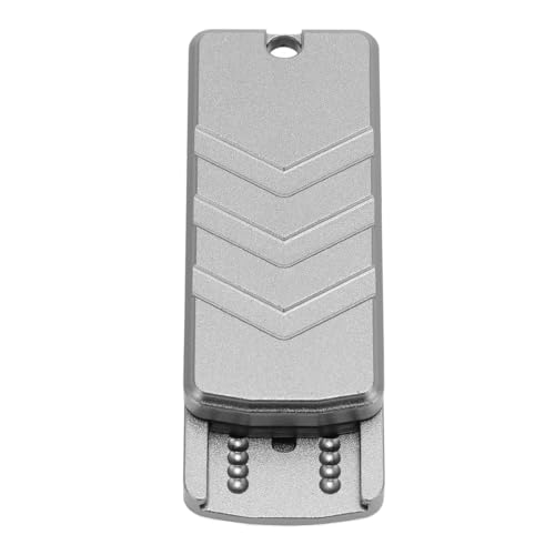Fingentip Slider Toy Drückt die Haptische Sensorische Karte in Aluminiumlegierung für das Heimbüro (Dunkelgrau) von MRSTORY