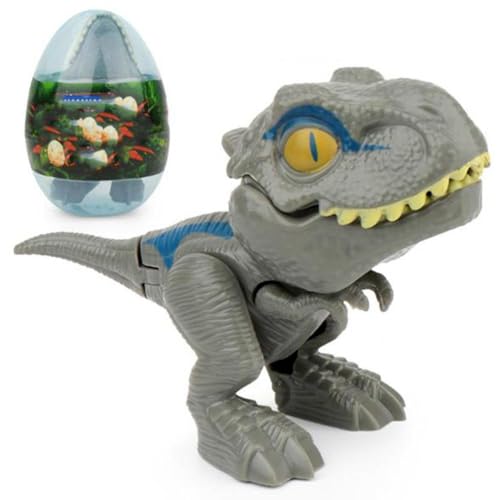 Finger Dinosaurier Spielzeug Bissen Finger Spielzeug Spielzeug Bewegliche Eier Tyranno Saurus Modell Spielzeug für Geburtstag Weihnachten und Party Geschenke (C) von MRSTORY